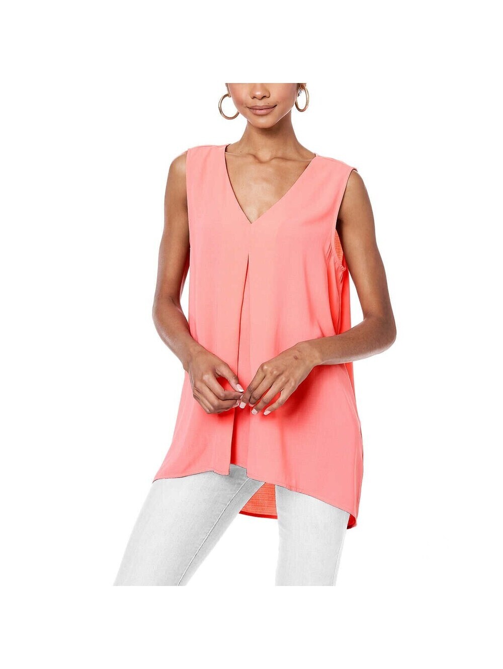 Fever Womens Sleeveless Tunic Size M